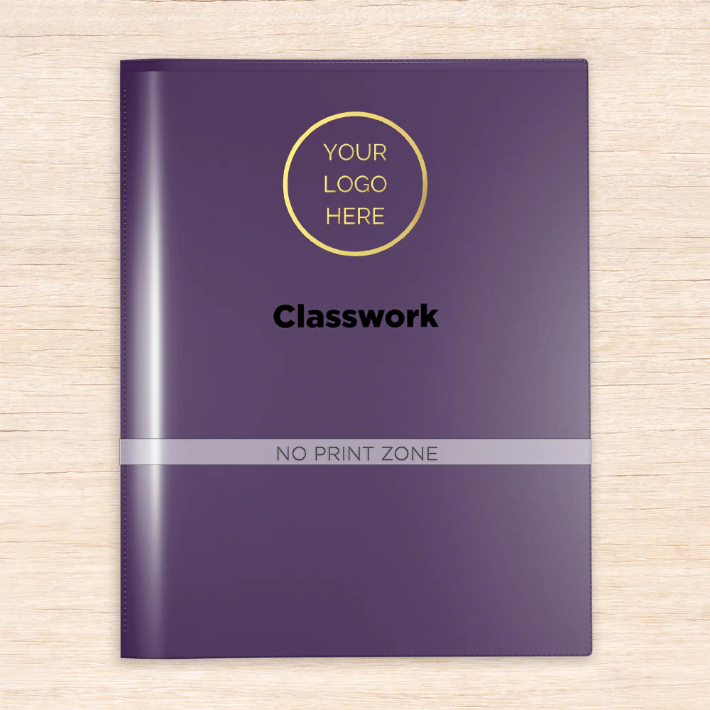 Nicky's® 2 Pocket-Customized Folders