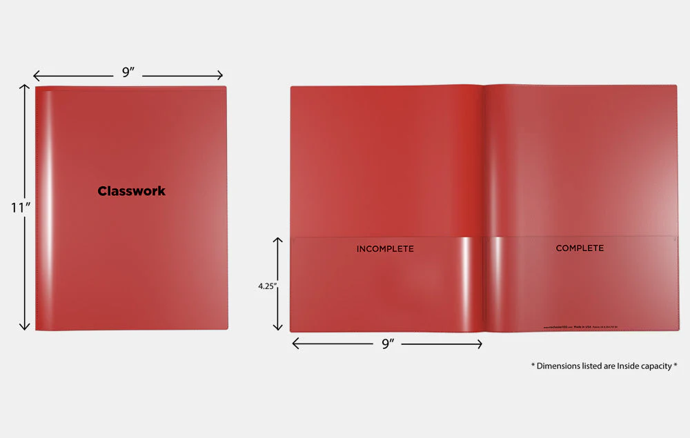 Nicky's® Classwork Folders - Image 3